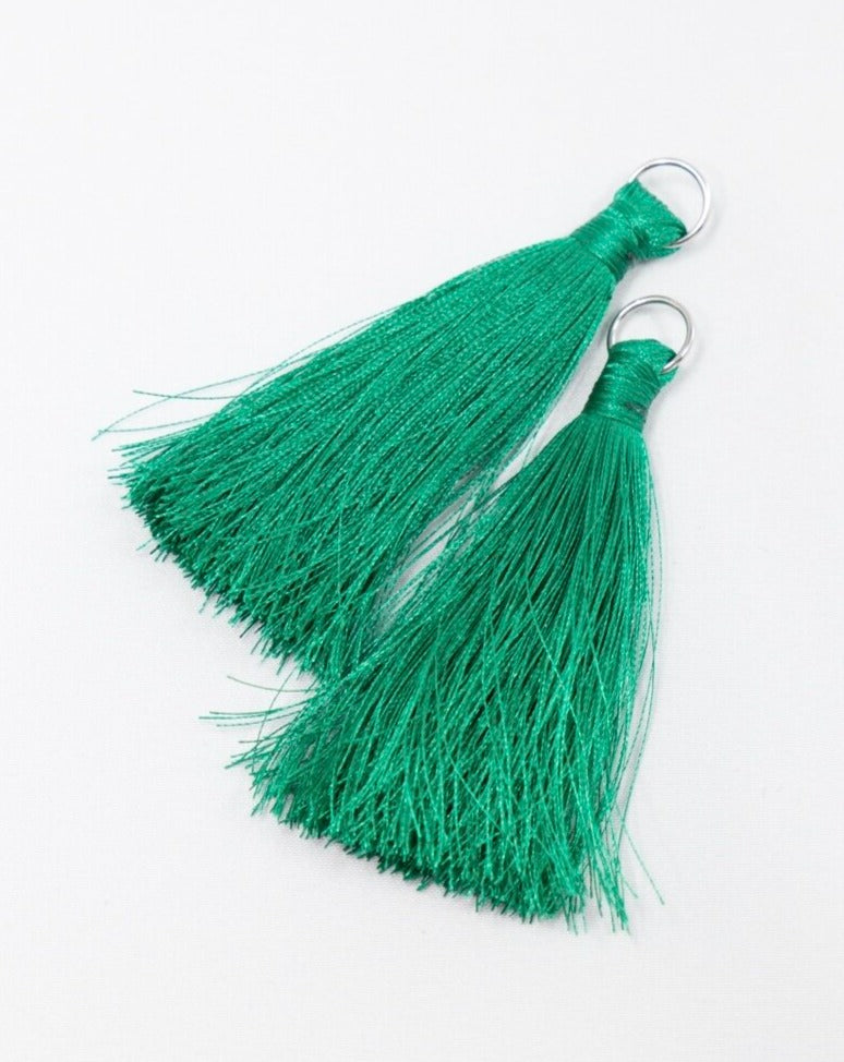 Emerald Silk Tassel