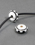 Flat Wooden Beads Set 7