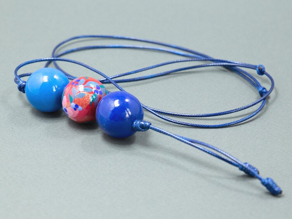 Flower Beaded Pendant