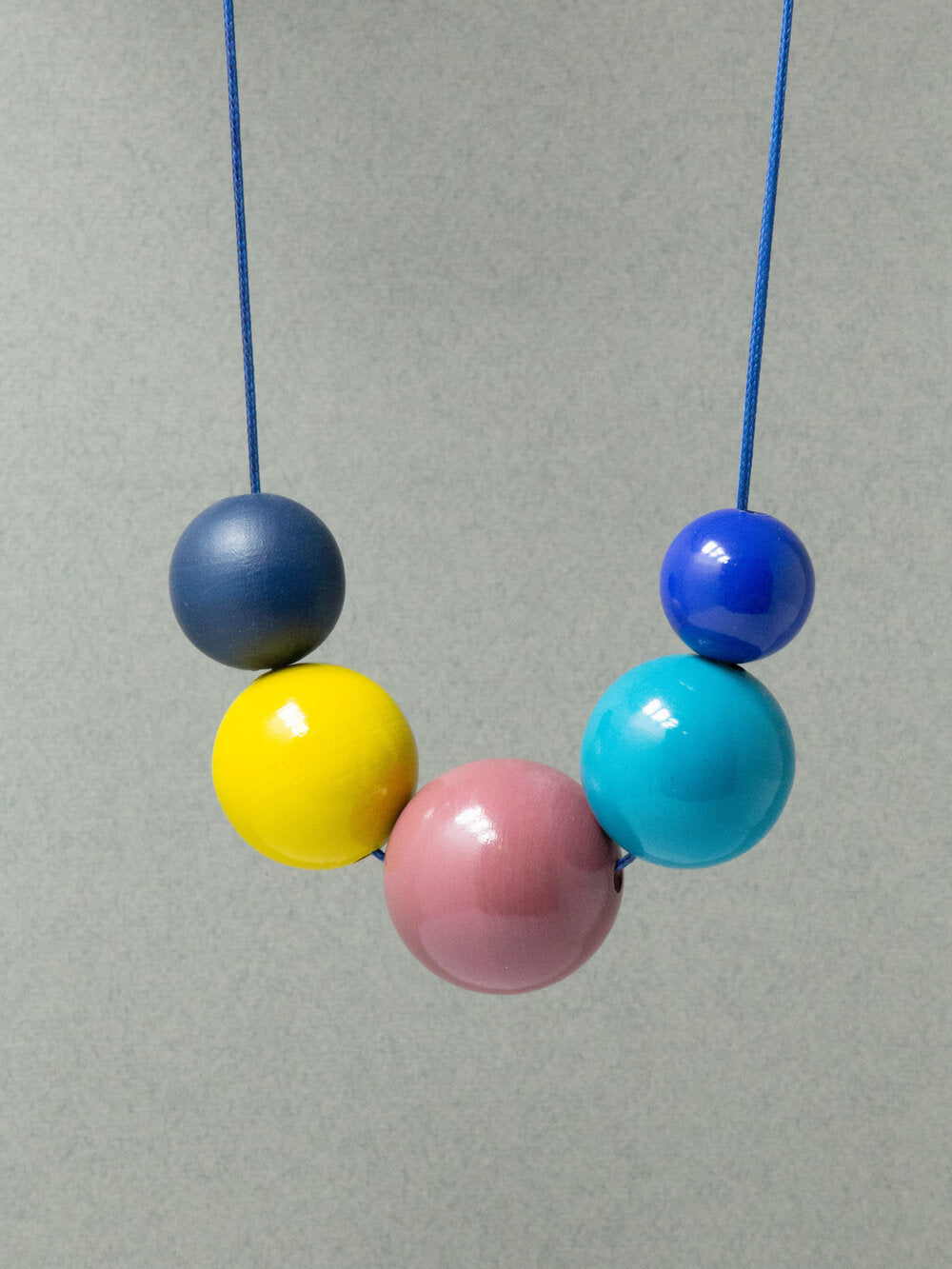 Happy Colours Wooden Bead Necklace