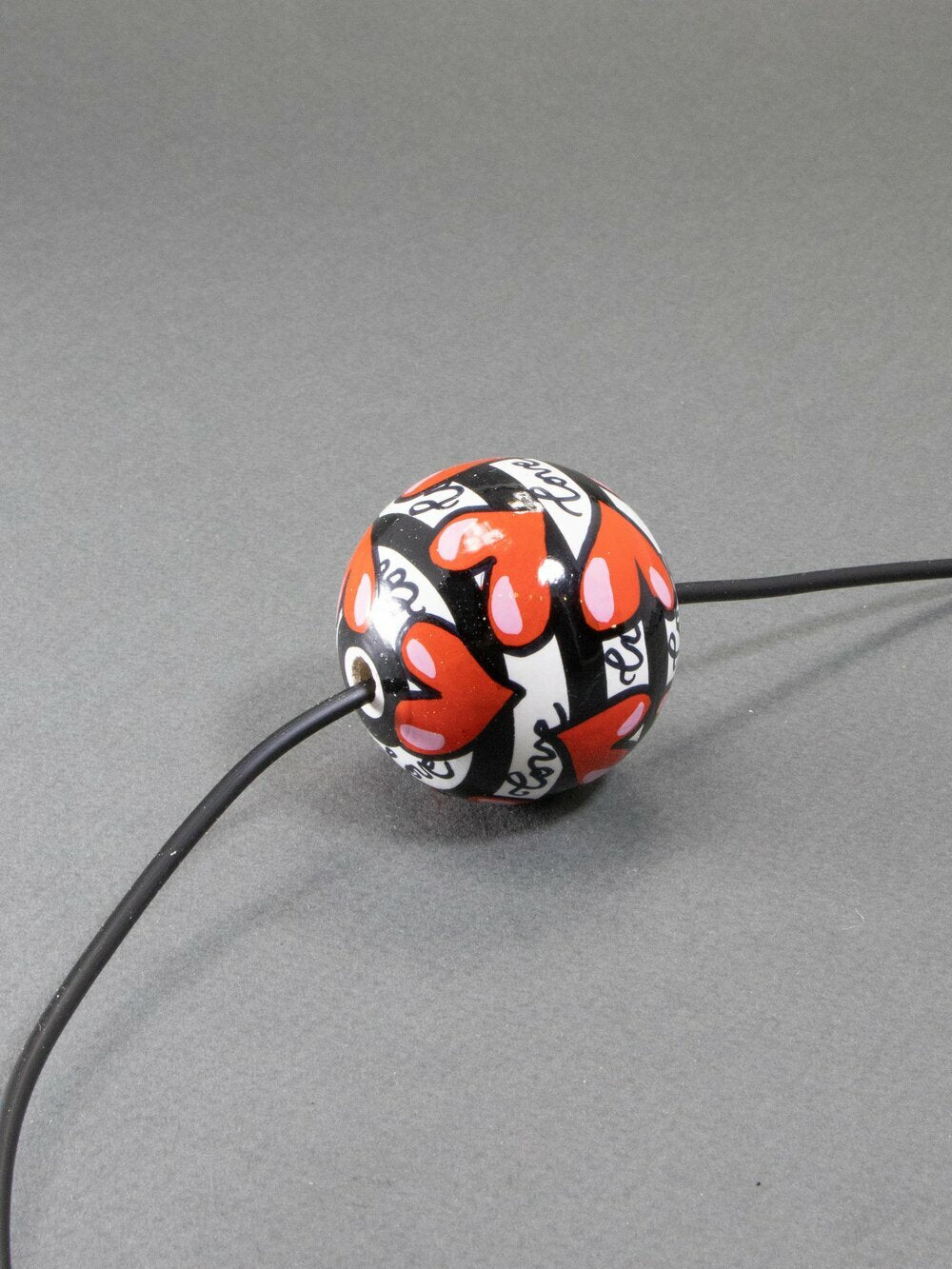 Hearts Symphony Wooden Bead