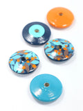 Jungle Wooden Flat Beads Set