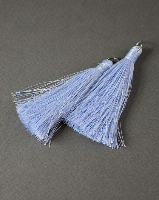 Light Blue Silk Tassel
