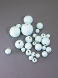 Light Blue Wooden Bead
