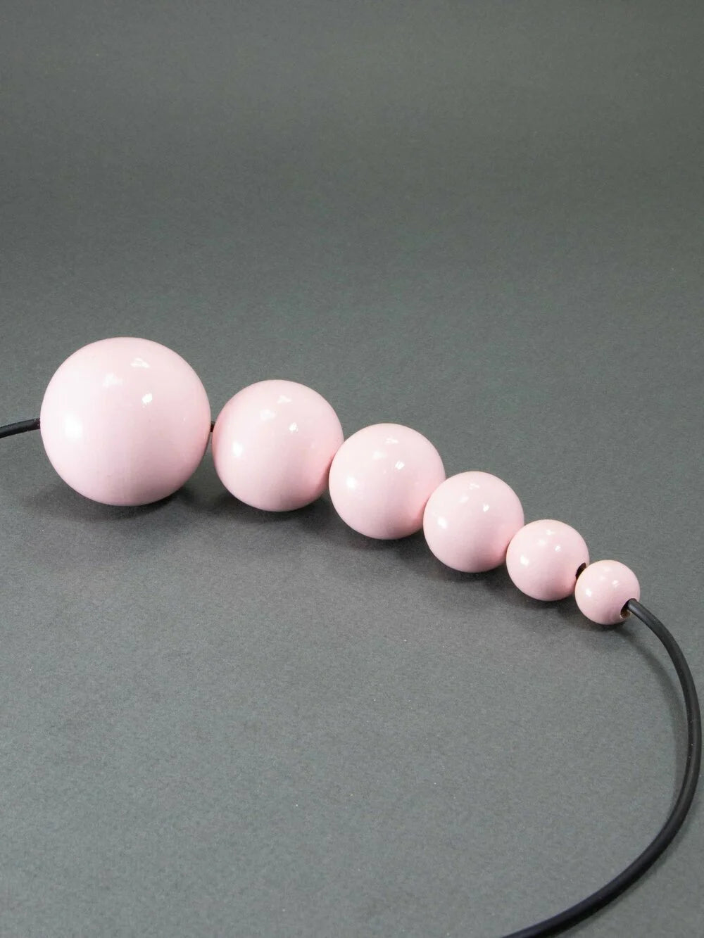 Light Pink Wooden Bead
