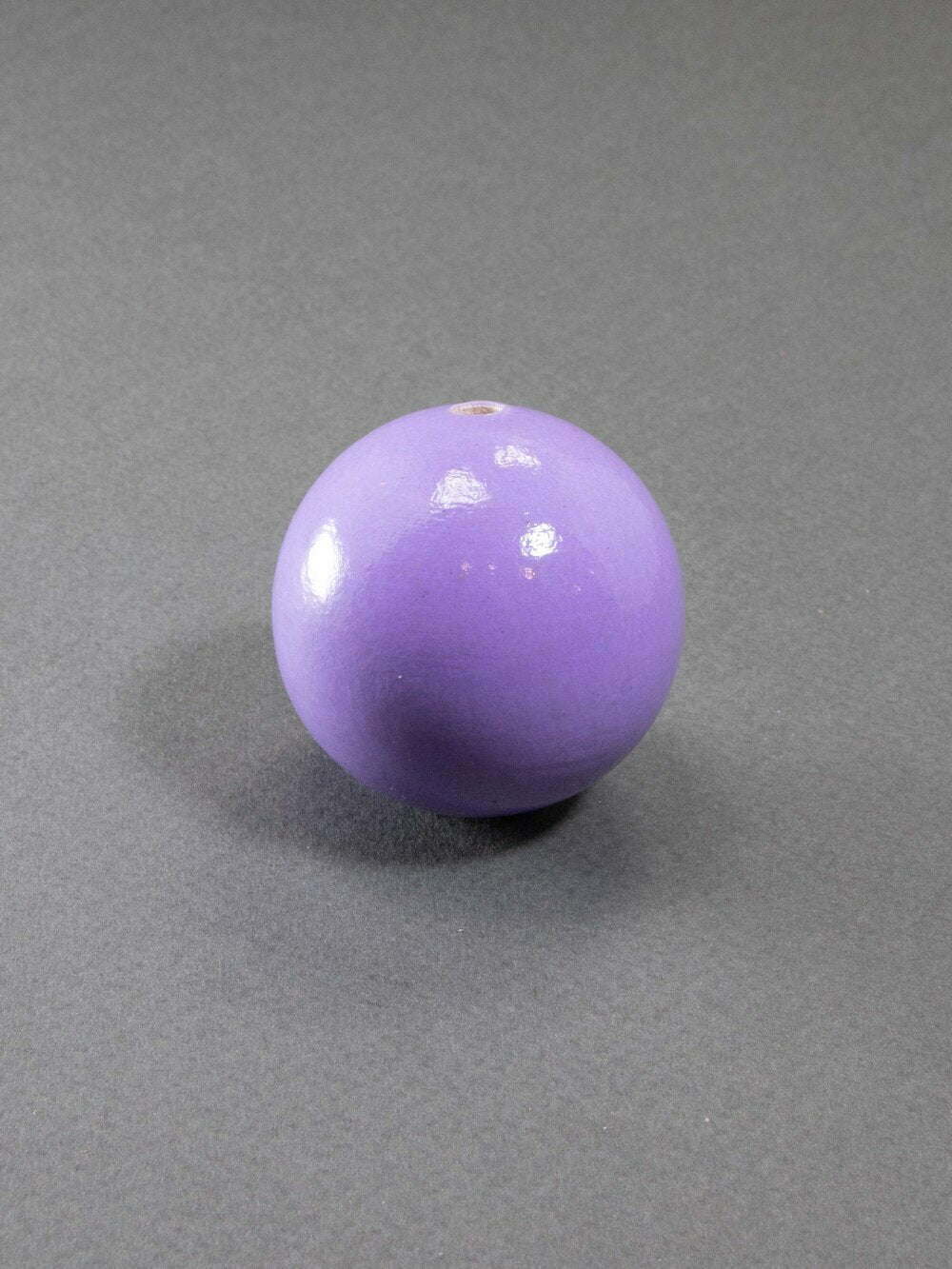 Light Violet Wooden Bead