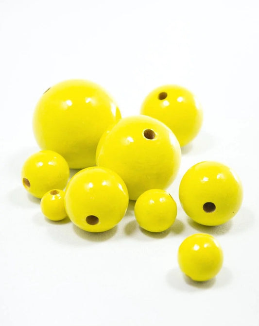 Lime Wooden Bead