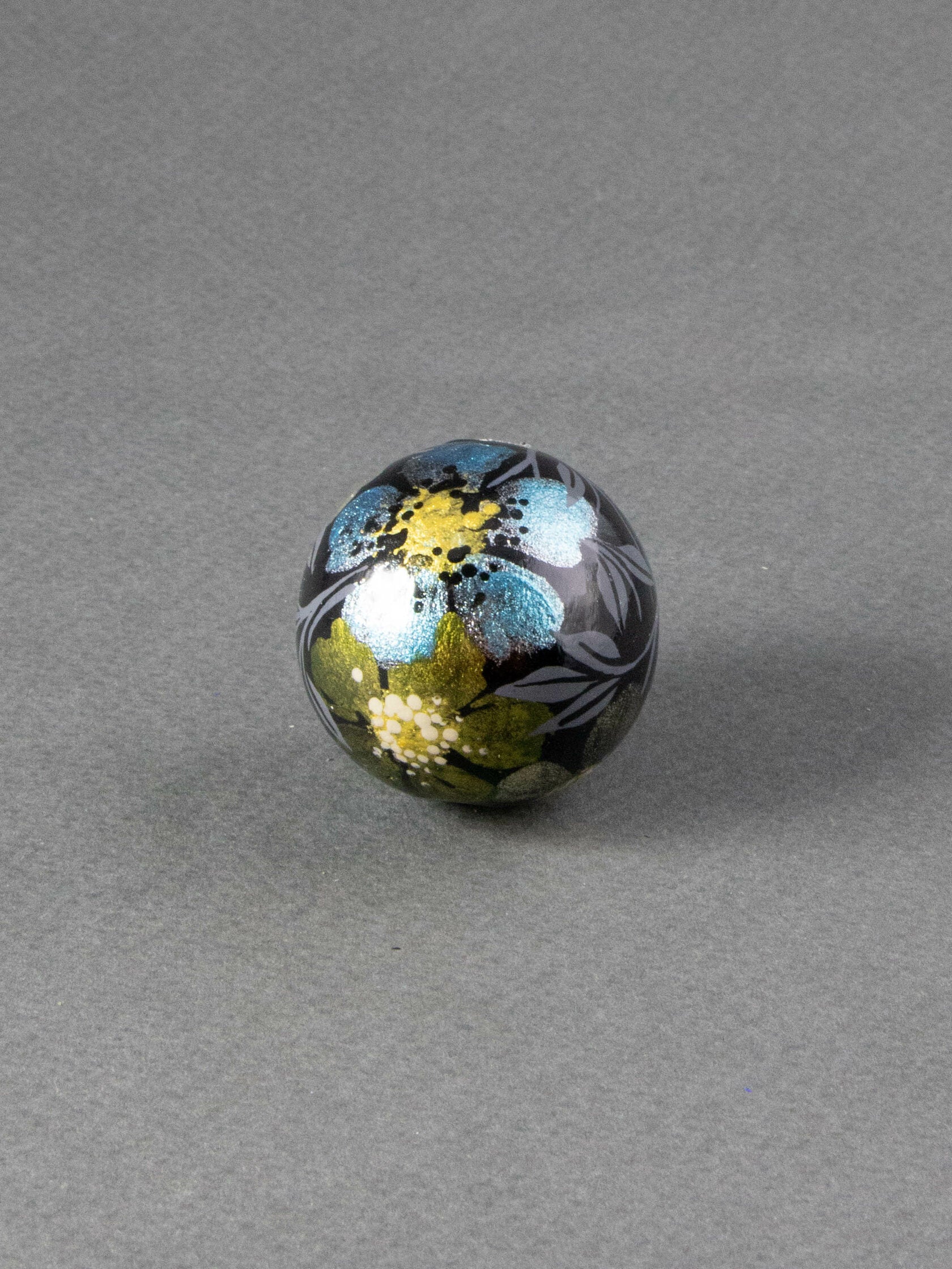 Midnight Garden Wooden Bead 2
