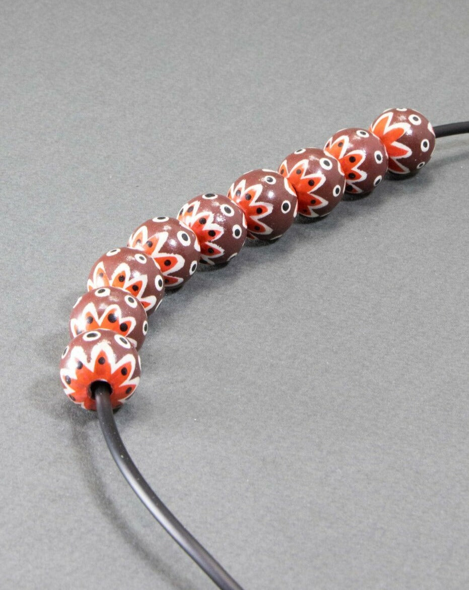 Mini Brown Ethnical Wooden Beads