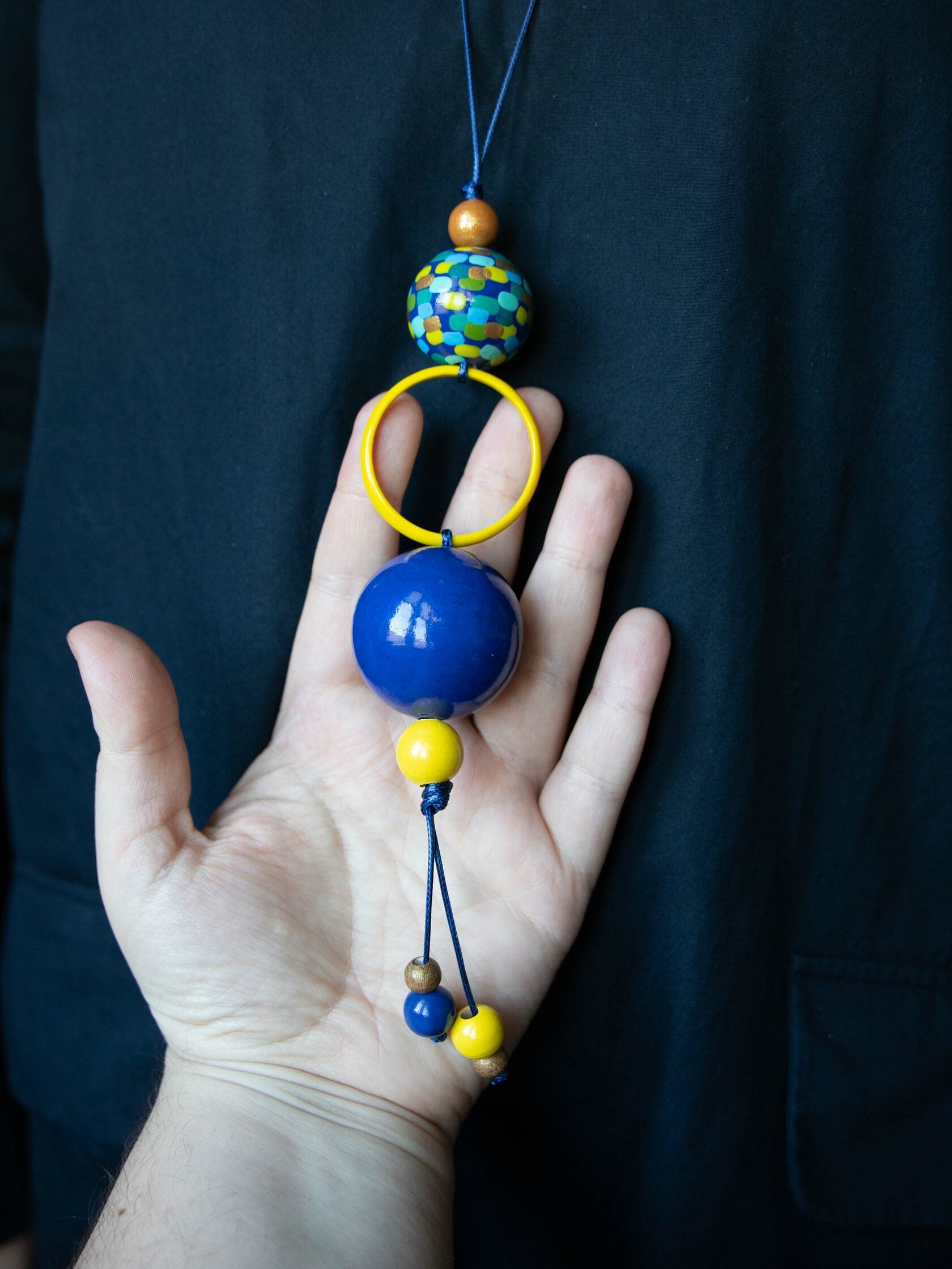 Monet Beaded Pendant