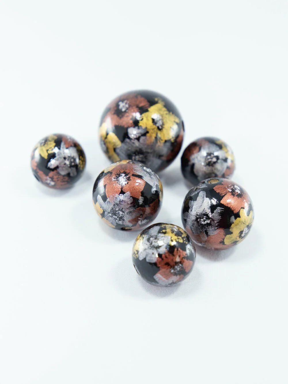 Mysterious Garden Wooden Bead