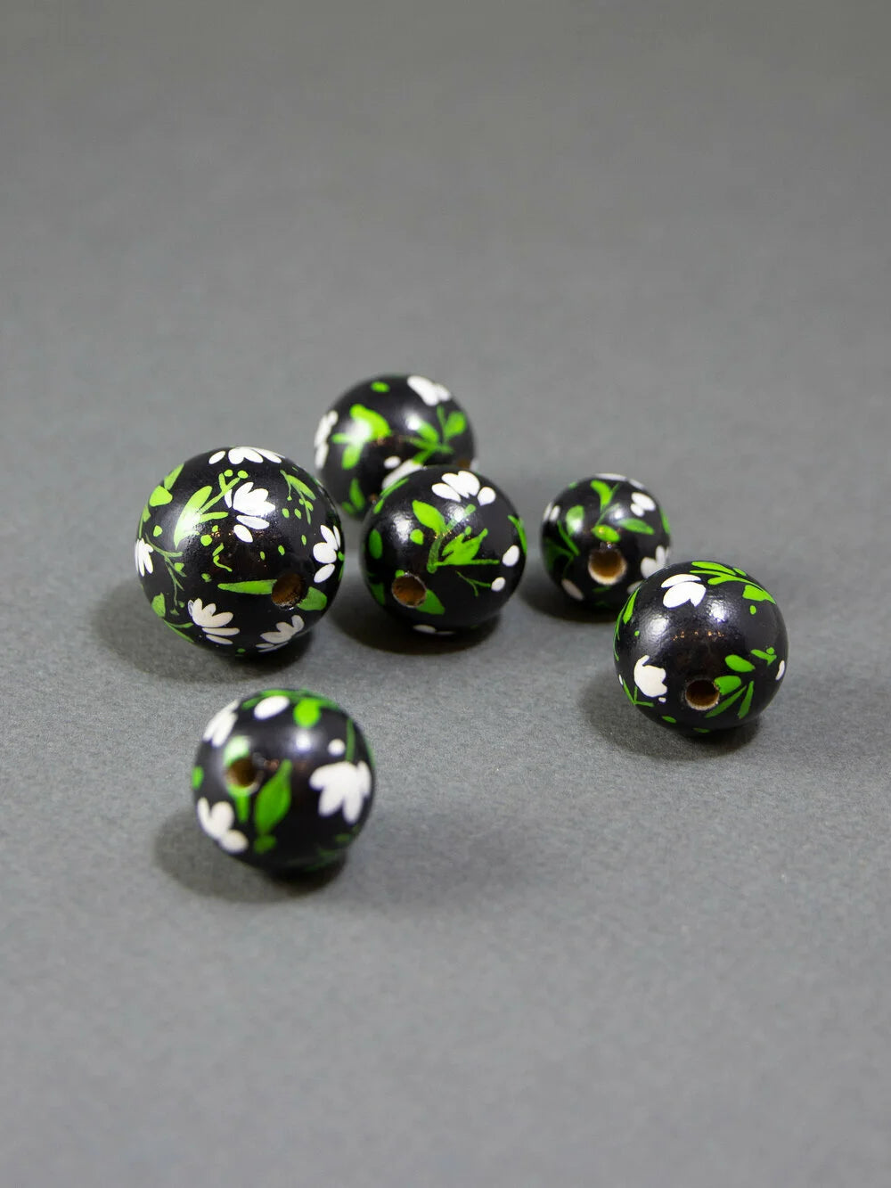 Night Field Wooden Bead