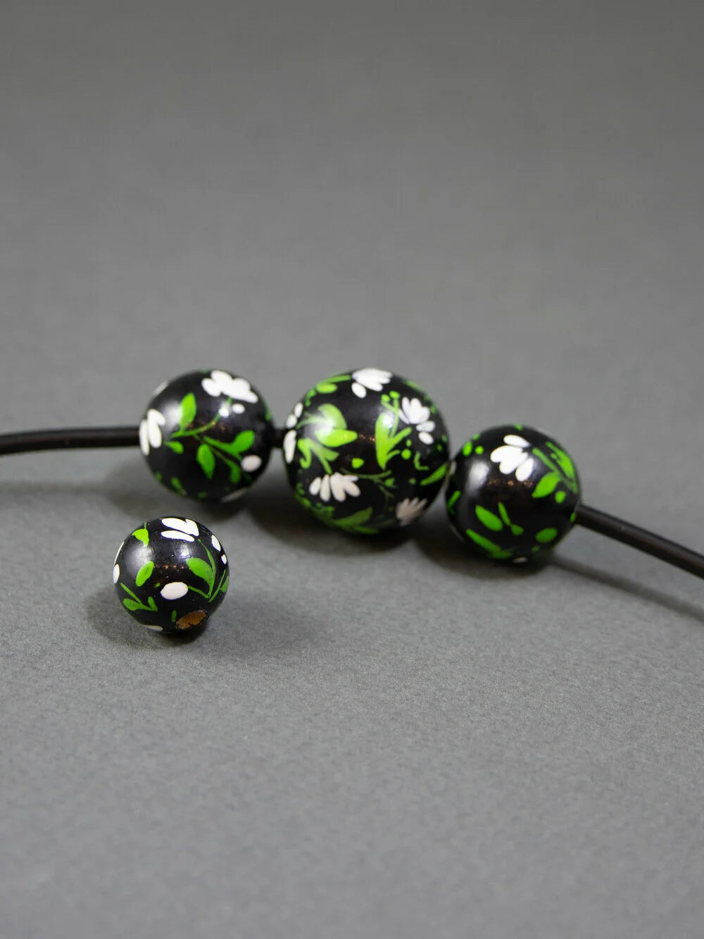 Night Field Wooden Bead