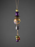 October Garden Beaded Pendant