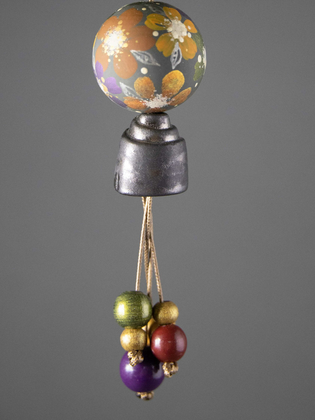 October Garden Beaded Pendant