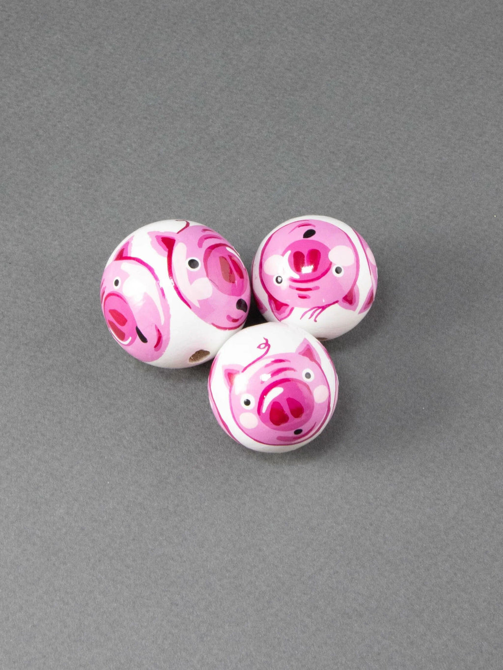 Peppa Pig Wooden Bead