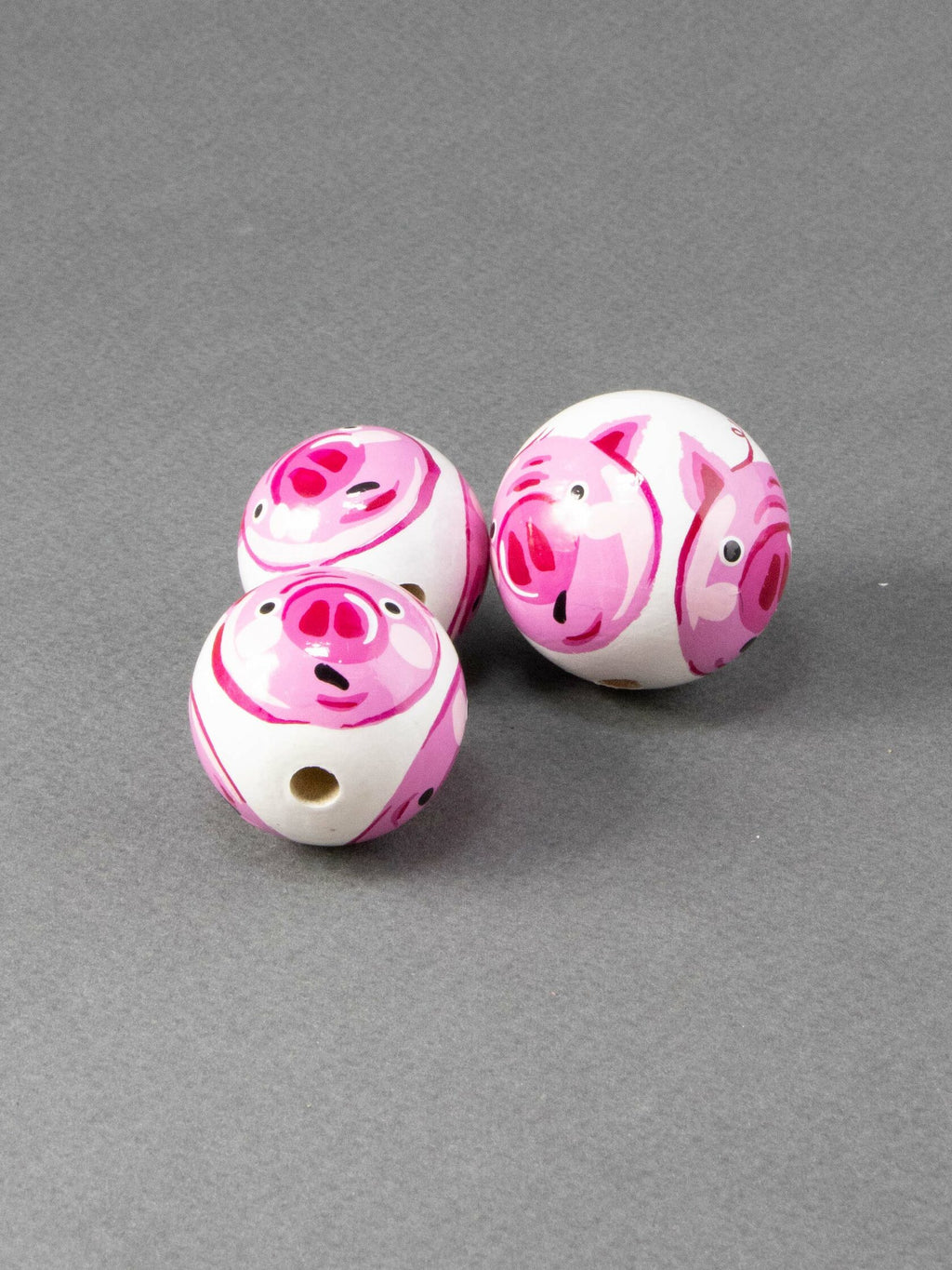 Peppa Pig Wooden Bead