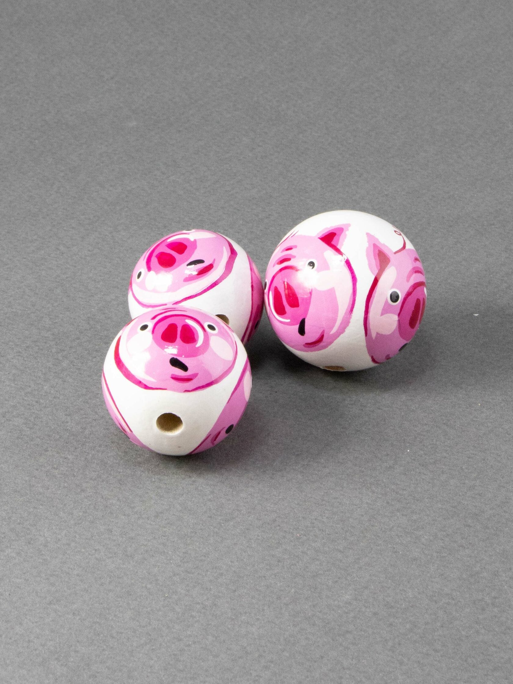 Peppa Pig Wooden Bead