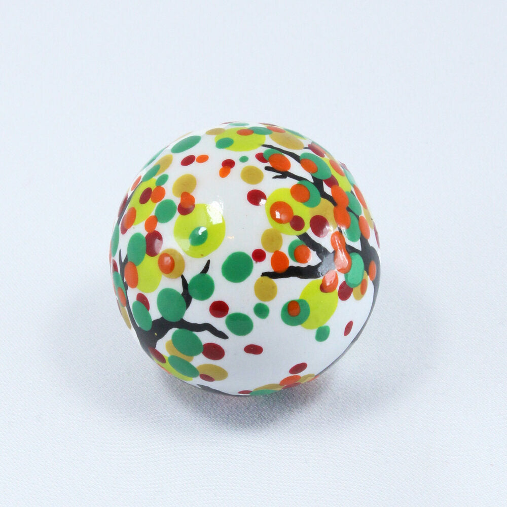 Rainbow Trees Wooden Bead