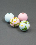 Romantic Daisies Wooden Beads Set