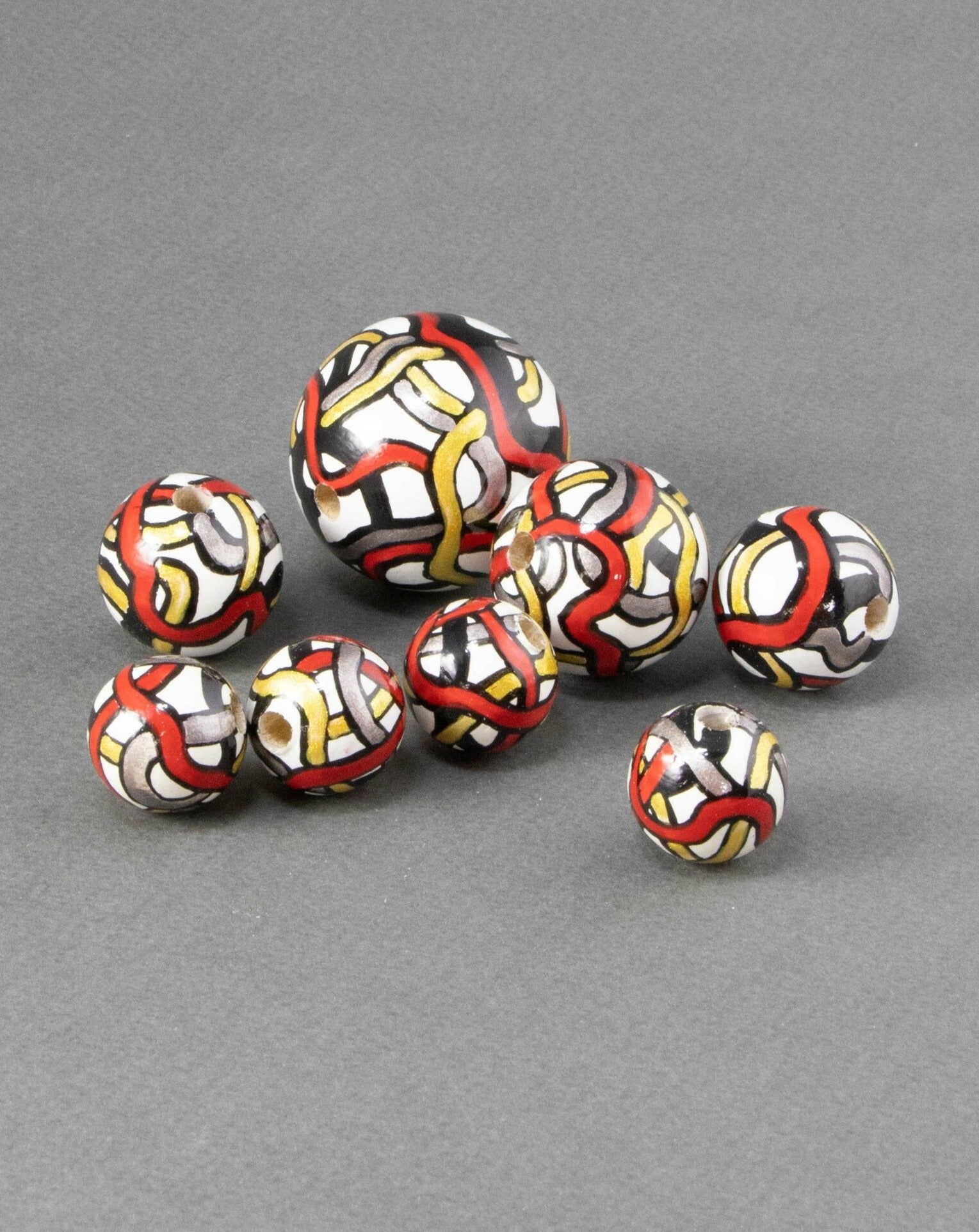 Soul of Versace Wooden Bead