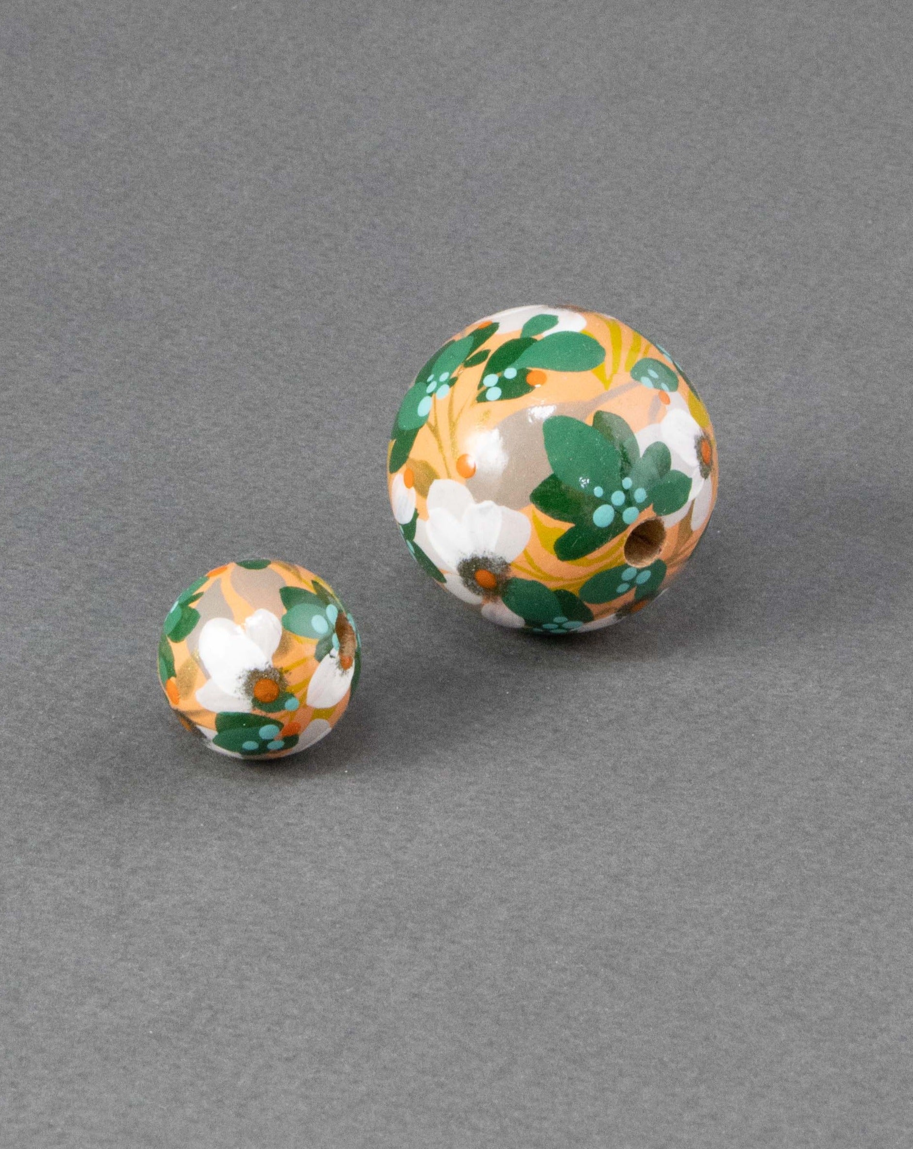 Spring Bouquet Wooden Bead