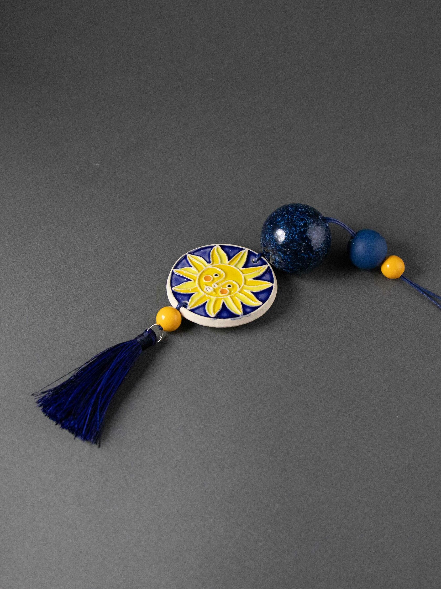 Sun Beaded Pendant