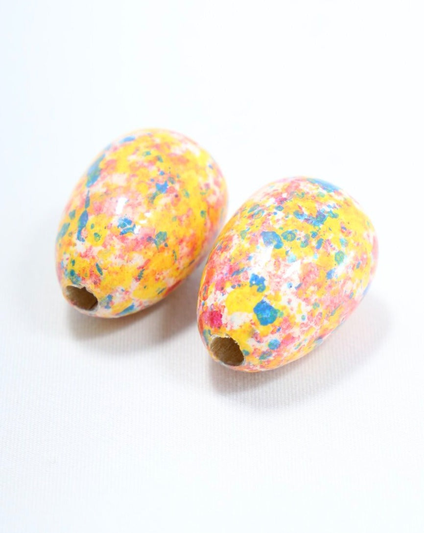 Sunny Drop Wooden Beads Set