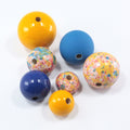 Sunny Wooden Beads Set