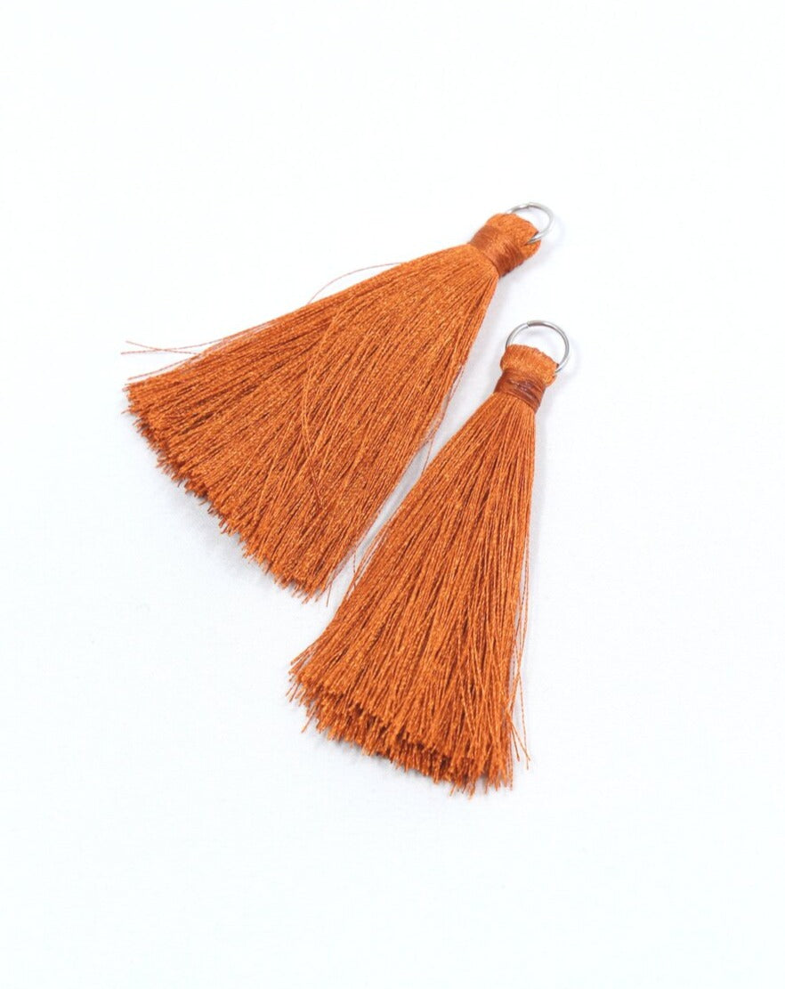 Terracotta Silk Tassel