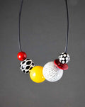 Tiki Wooden Bead Necklace