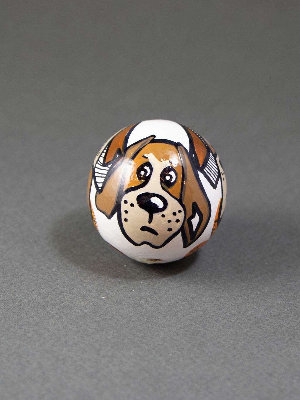 Great Dane Dog Wooden Bead