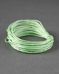 Waxed Cotton Cord in Light Mint
