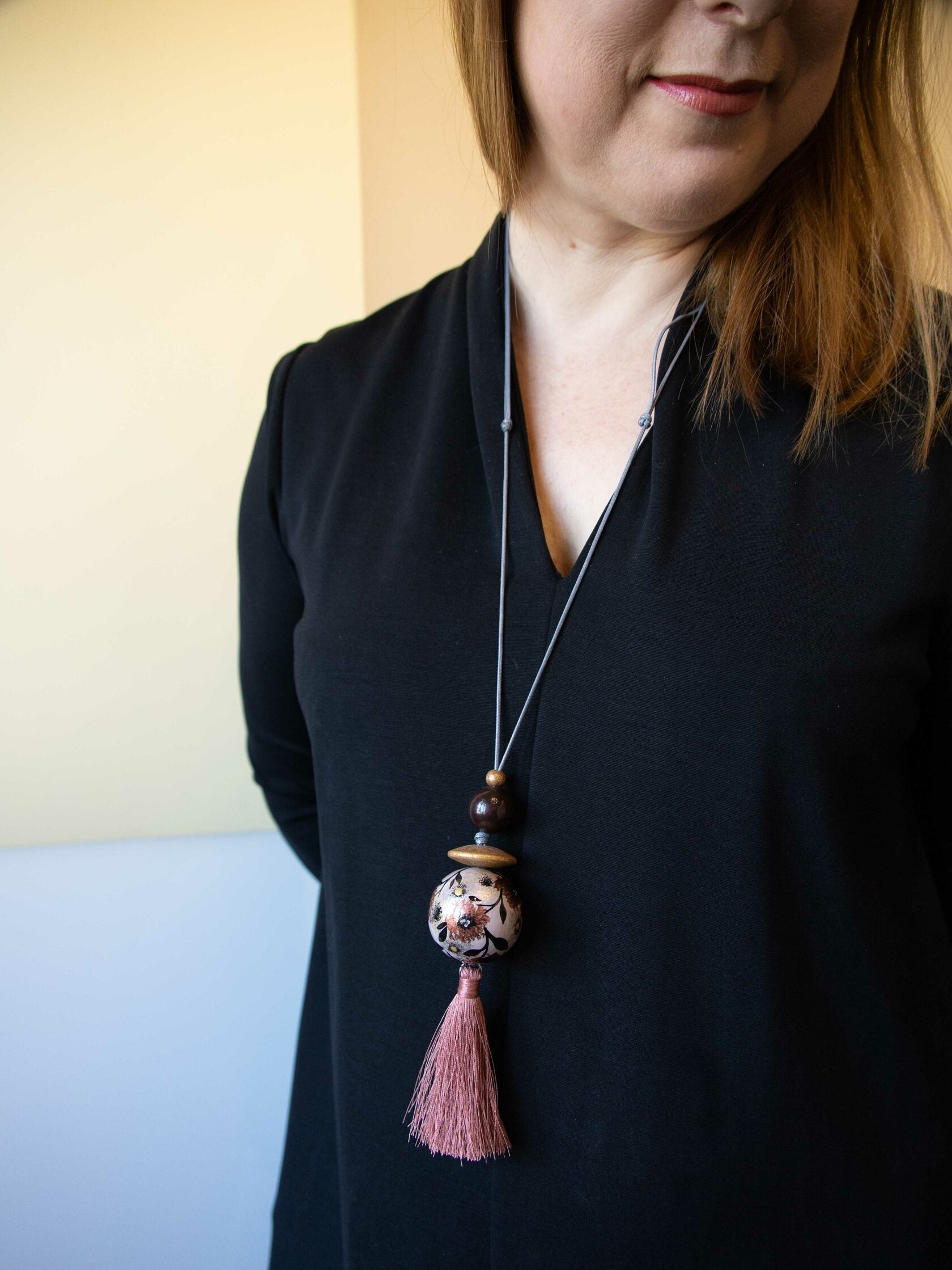 Julia Beaded Pendant