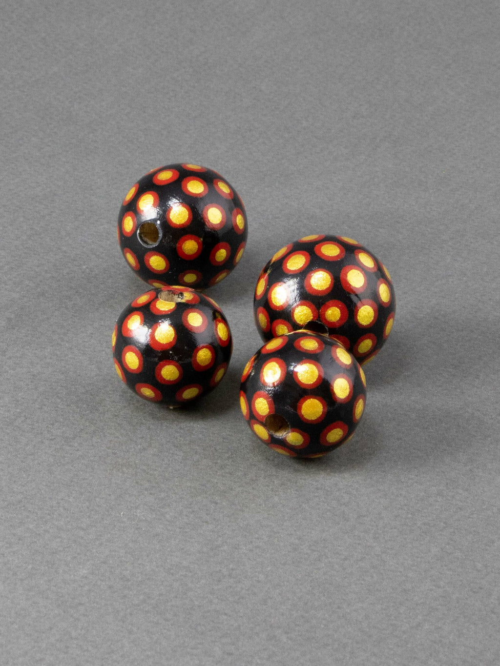Night Carnival Wooden Bead