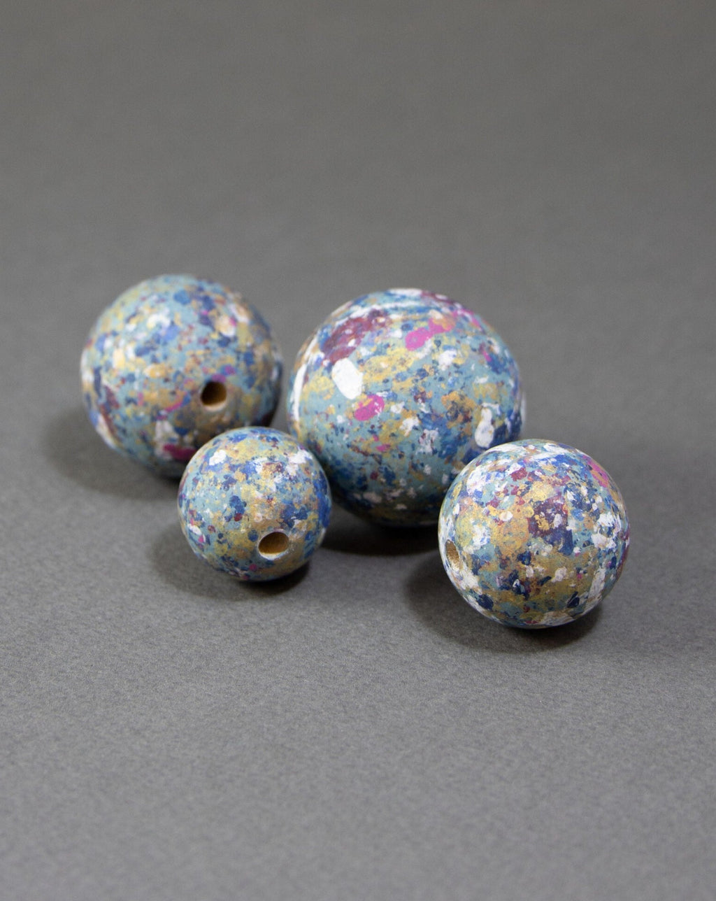 Splash Wooden Beads