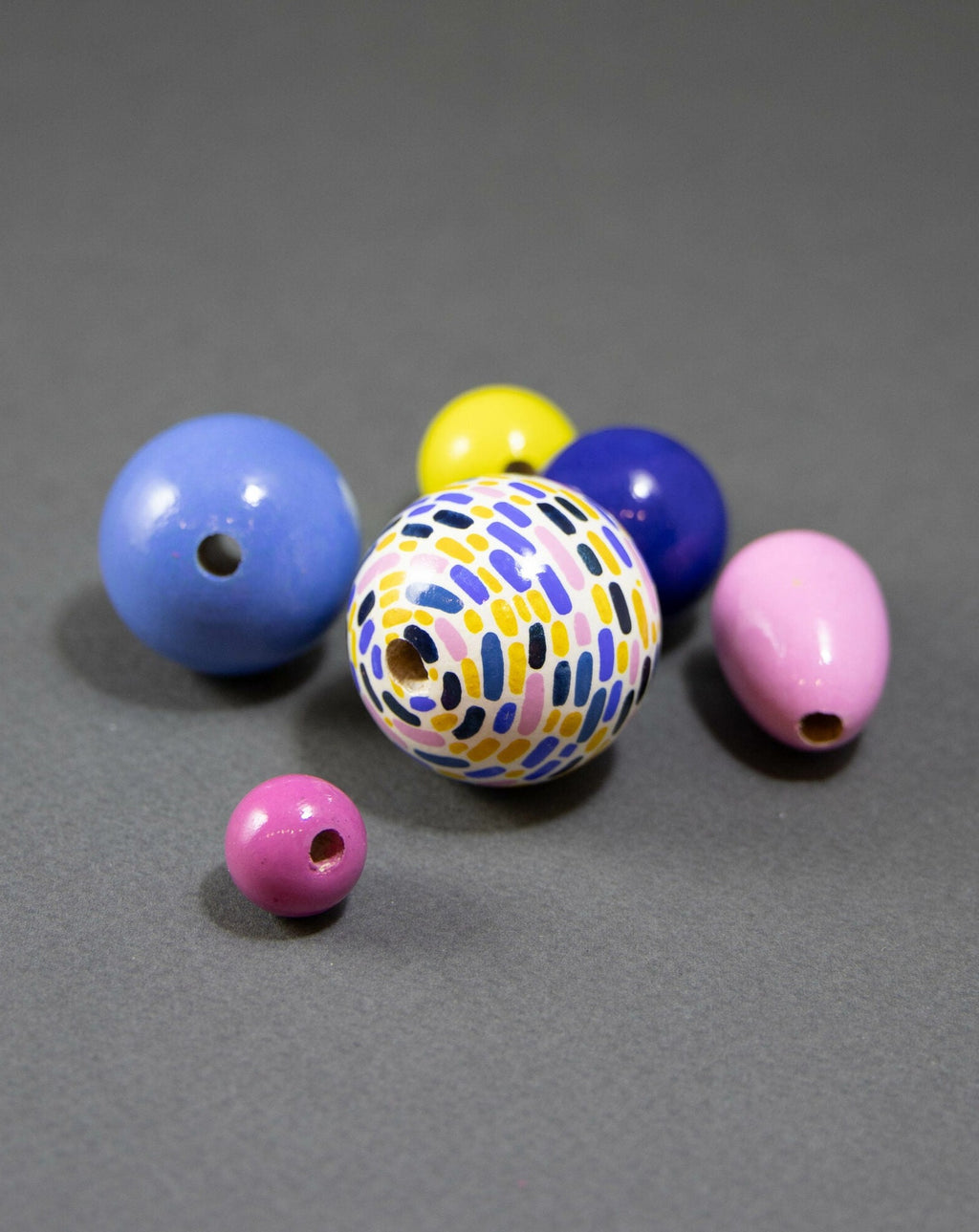 Dino Wooden Beads Set