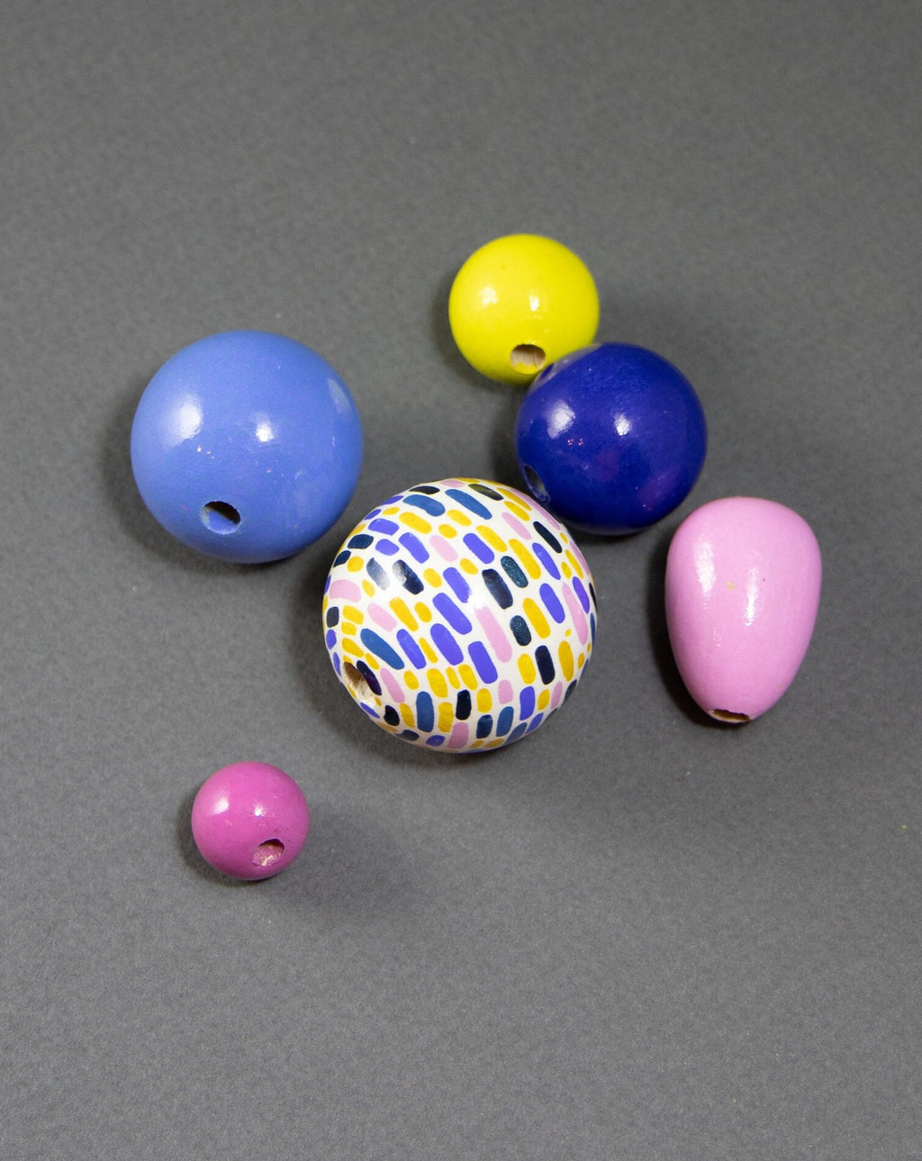 Dino Wooden Beads Set